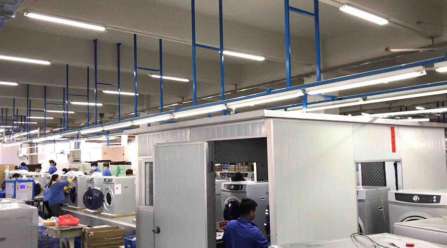 金環(huán)電器如何保證客戶收到的滾筒干衣機(jī)運(yùn)行時(shí)無(wú)異響？