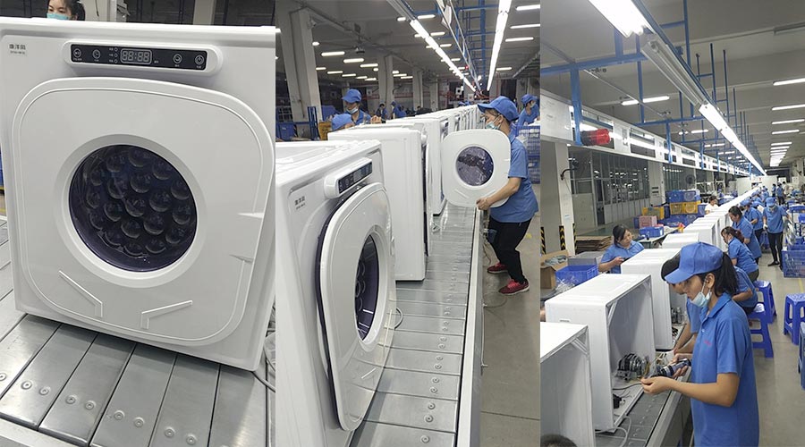 質量與速度并存！某電商平臺客戶稱贊金環(huán)電器代工衣物烘干機實力